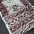 Crem Color Printed And Mirror Work Silk Blend Saree