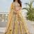 Elegant Pastel Georgette Lehenga Set with Multicolor Thread Embroidery & Sequins