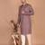 Men's traditional patola printed cotton kurta