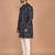 Men's floral printed cotton straight  kurta