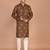 Men's floral printed cotton straight  kurta