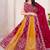 Elegant Vichitra Silk Bridal Lehenga Choli with Sequins Embroidery