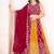 Elegant Vichitra Silk Bridal Lehenga Choli with Sequins Embroidery