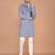 Men's floral printed cotton straight  kurta
