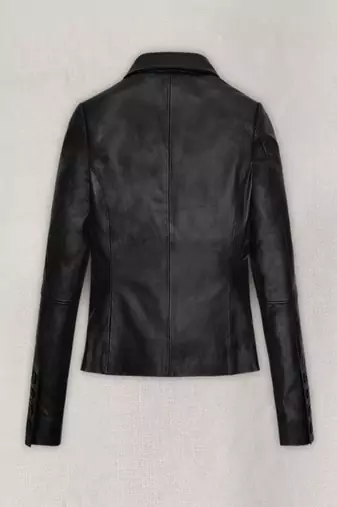 women's black lambskin leather jacket classic zip up style advanced