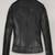 women's brown lambskin leather biker jacket classic moto zip style premium modern