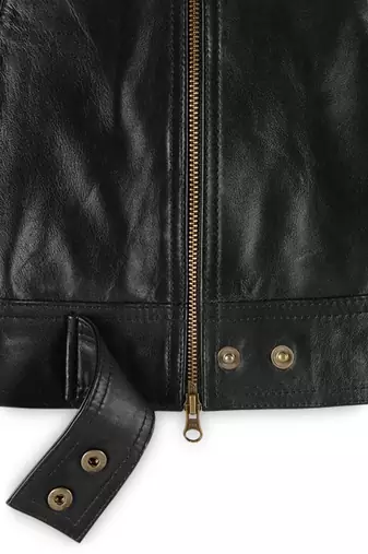 women's black lambskin leather biker jacket classic moto zip style genuine superior