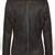 Women’s real soft lambskin leather jacket brown rubb off  motorcycle biker stylish
