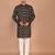 Men's floral printed cotton straight  kurta