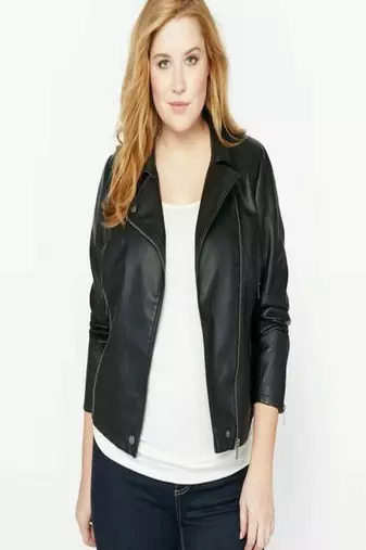 women's black lambskin leather bomber jacket ribbed cuffs and waist elegant