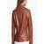 Women’s real soft lambskin leather jacket brown motorcycle biker stylish