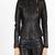 women's black lambskin leather biker jacket premium quilted design refined
