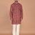 Men's  paisley print cotton kurta