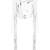 women's white premium lambskin leather jacket fringed western design premium