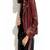 women's burgundy premium lambskin leather jacket adjustable belted waist