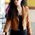 women's brown premium lambskin leather jacket asymmetrical zip closure exclusive