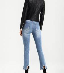 Women’s black  lambskin leather jacket -ruffle detailing & lapel collar style