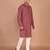 Men's floral printed cotton straight  kurta