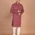 Men's floral printed cotton straight  kurta