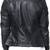 Women’s black  lambskin leather jacket -straight zipper detail & stylish look