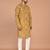 Men's floral printed cotton straight  kurta