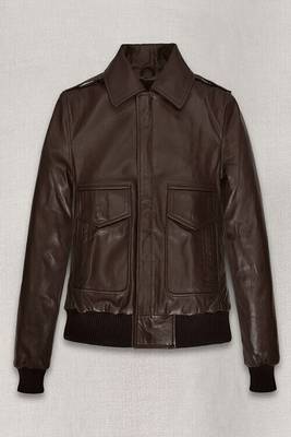 women's dark brown lambskin leather jacket classic zip up style premium 1