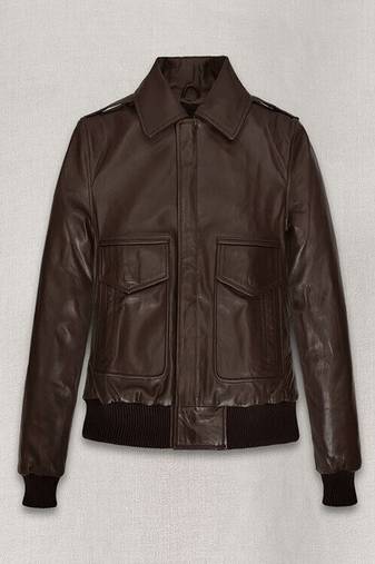 women's dark brown lambskin leather jacket classic zip up style premium