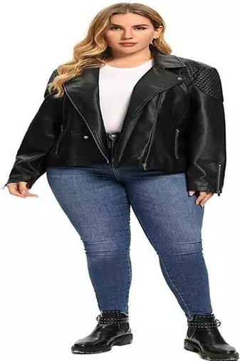 women's black lambskin leather jacket classic zip up style premium superior