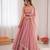 onion pink jatan silk coding sequin lehenga choli set