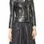 women's black premium lambskin leather jacket asymmetrical zip closure high quality
