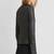 women's black lambskin leather biker jacket classic moto zip style genuine elegant
