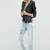 women's black premium lambskin leather jacket asymmetrical zip closure pro