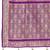 dark purple saree with heavy jacquard work saree with blouse piece