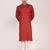 Men's solid cotton straight kurta