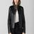 women's black lambskin leather biker jacket classic moto zip style genuine luxury