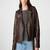 women's genuine lambskin leather biker jacket classic moto zip style modern genuine
