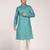 Men's solid cotton straight kurta