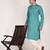 Men's solid cotton straight kurta