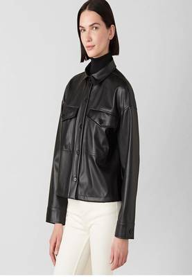 women's black lambskin leather biker jacket classic moto zip style genuine elite 2