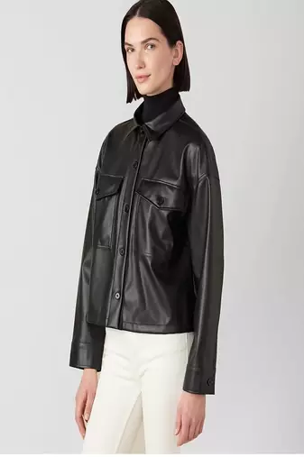 women's black lambskin leather biker jacket classic moto zip style genuine elite