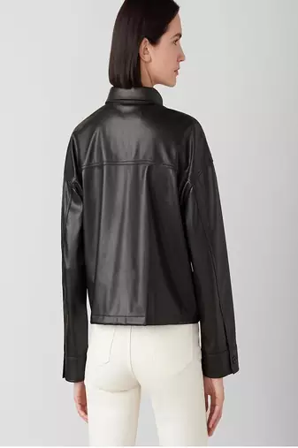 women's black lambskin leather biker jacket classic moto zip style genuine elite
