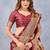 Maroon soft silk blend banarasi jacuard work designer party wear saree with unstitched blouse piece