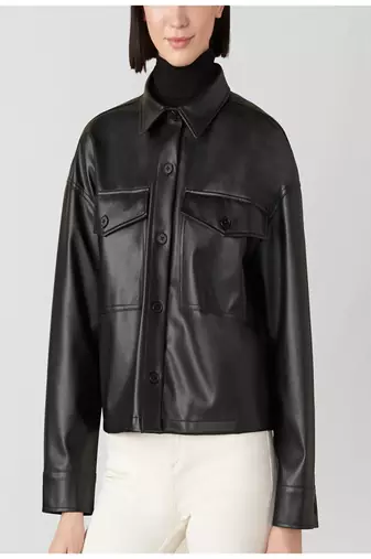 women's black lambskin leather biker jacket classic moto zip style genuine elite