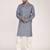 Men's solid cotton straight kurta