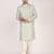 Men's solid cotton straight kurta