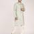 Men's solid cotton straight kurta