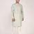 Men's solid cotton straight kurta