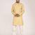 Men's solid cotton straight kurta