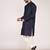 Men's solid cotton straight kurta