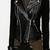 Women’s black soft  lambskin leather jacket- zipper detail & waist belt biker